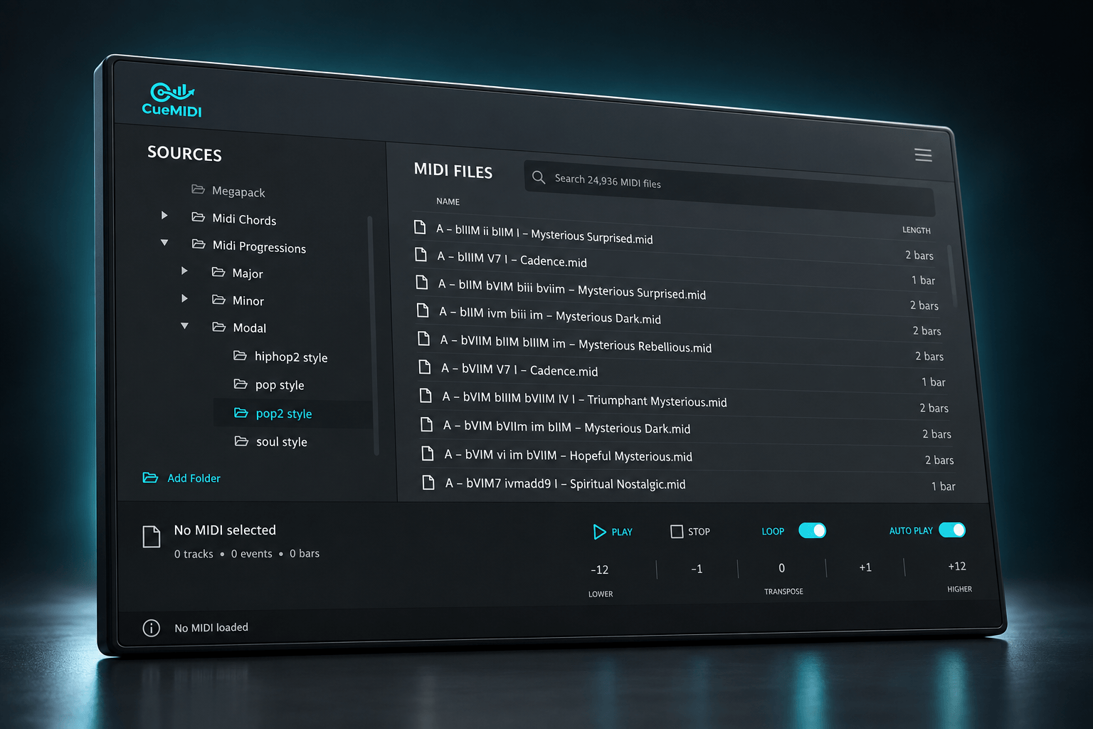 CueMIDI plug-in